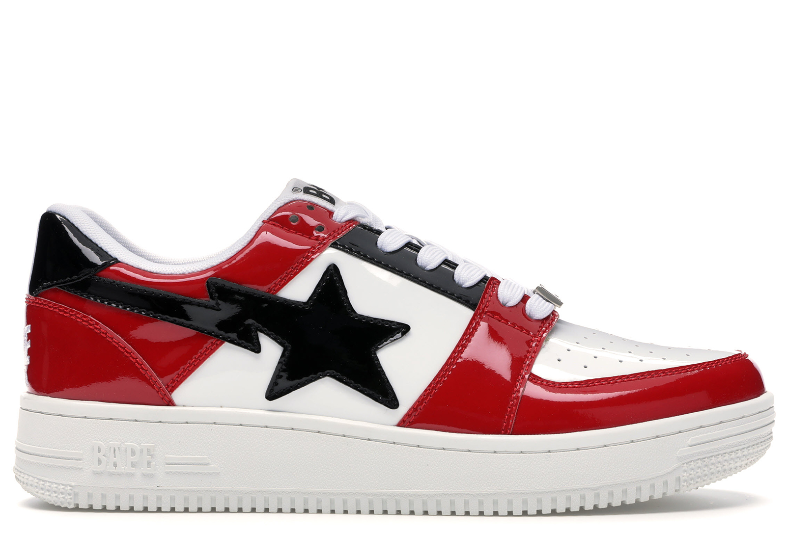 A Bathing Ape Bape Sta Low Red - Sneakers