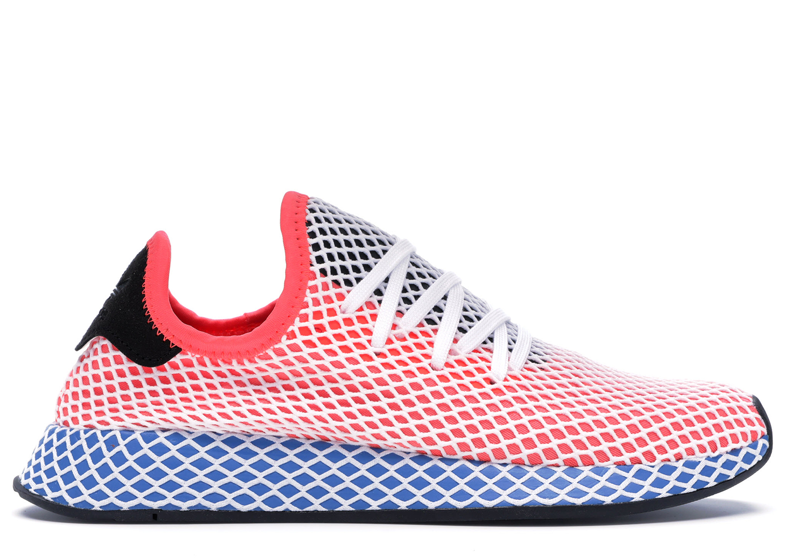 adidas deerupt blue and red