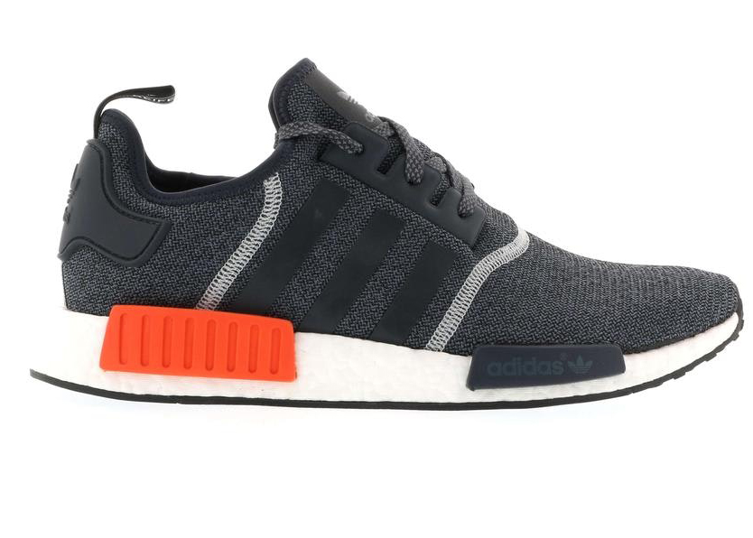 adidas nmd grey and red