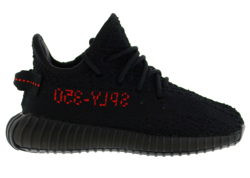 red yeezys for kids