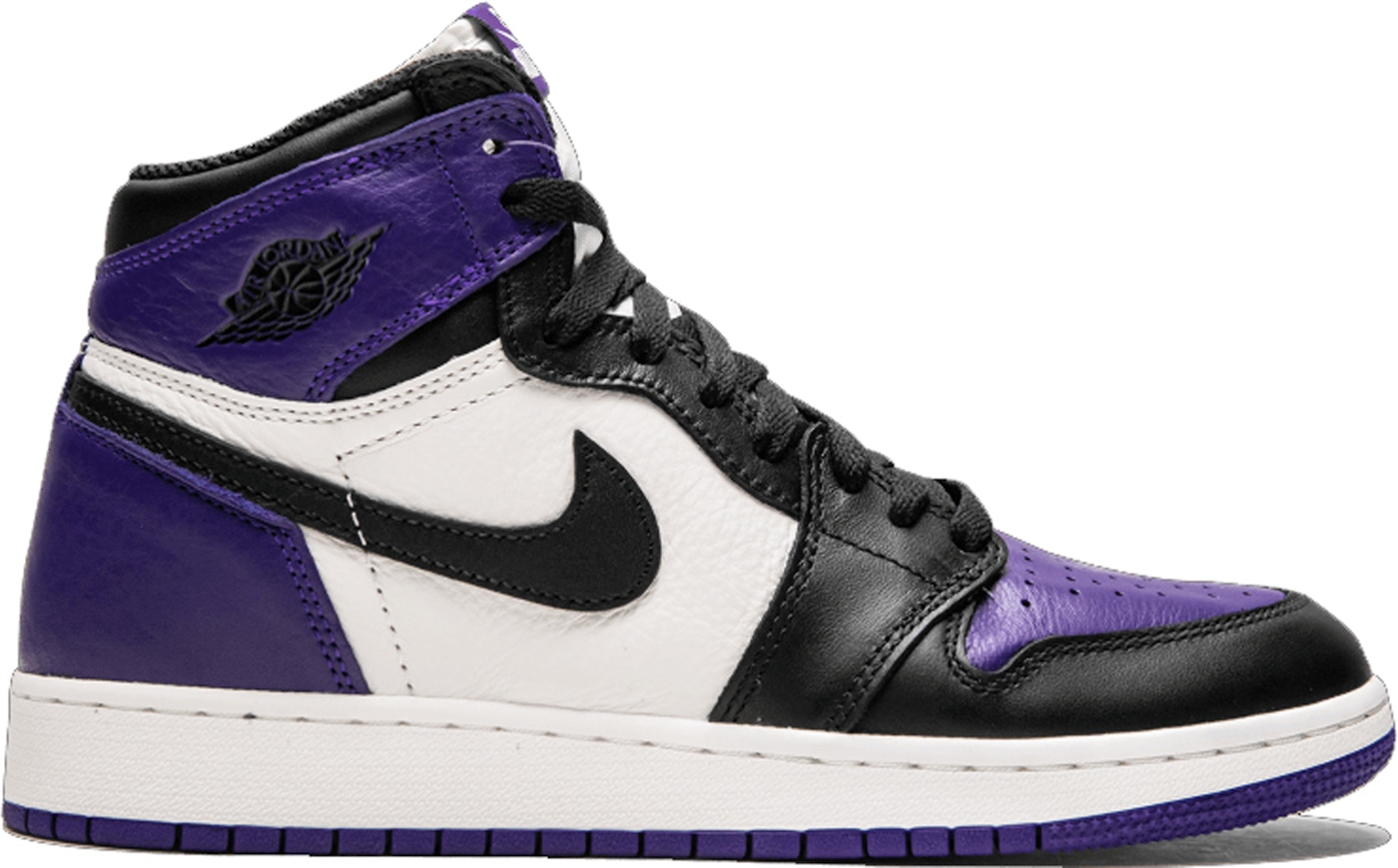 Jordan 1 Retro High Court Purple (GS) 575441 501