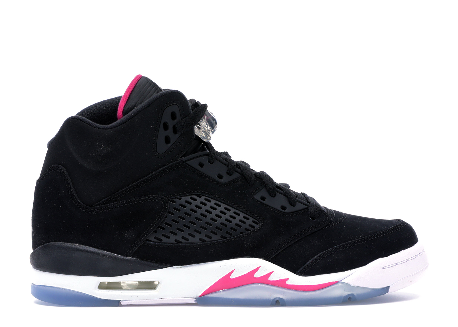 black and pink air jordans