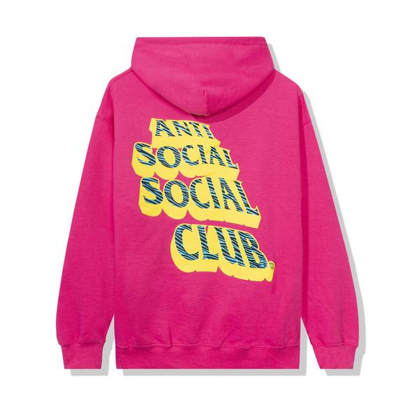 Pre-owned Anti Social Social Club  Costumes Hoodie Hot Pink