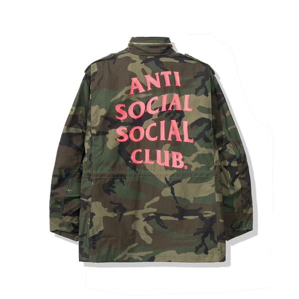 Pre-owned Anti Social Social Club  Milspec Alpha Jacket Camo