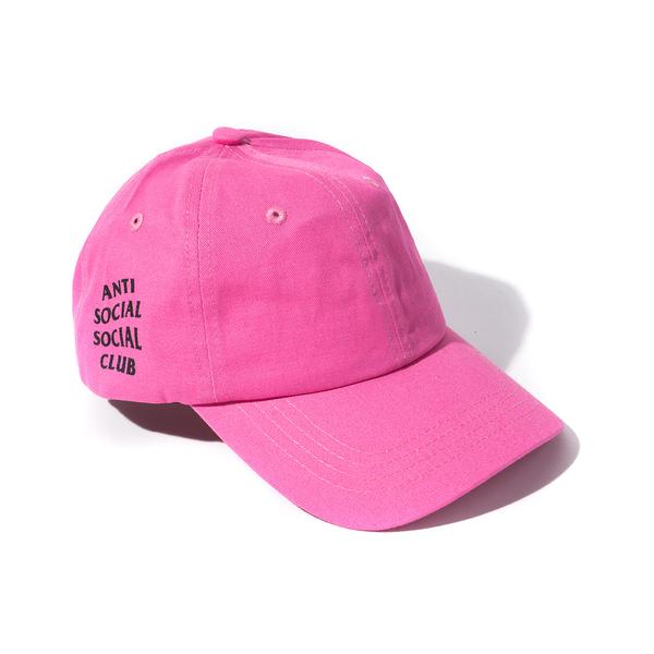 Pre-owned Anti Social Social Club  Weird Cap Hot Pink