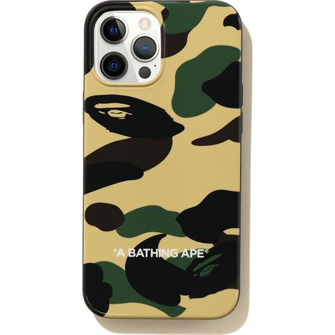 Pre-owned Bape  1st Camo Iphone 12 Pro Max Case Yellow