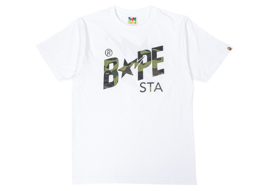 1st camo bape tee