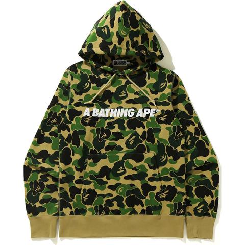 Pre-owned Bape Abc Camo Pullover Hoodie (ss21) Green