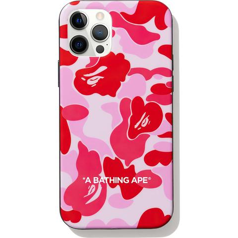 Pre-owned Bape  Abc Camo Iphone 12 Pro Case Pink