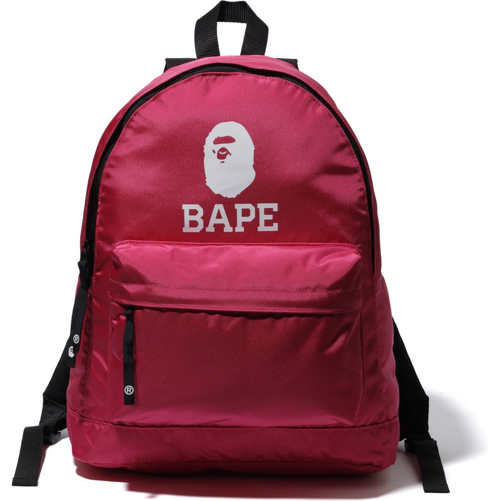 Pre-owned Bape  Happy New Year Ladies Backpack Pink