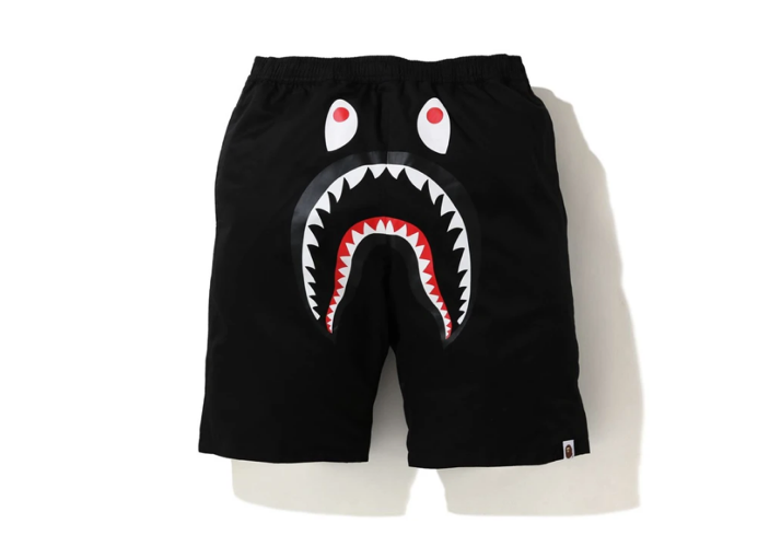 bape shorts black camo