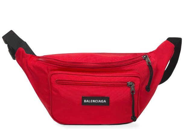 Balenciaga Explorer Belt Pack Red