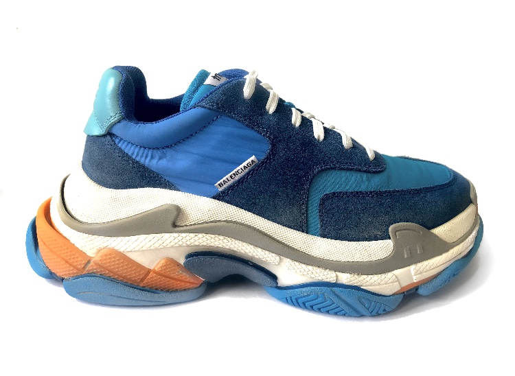 Balenciaga Triple S Blue Orange - Sneakers