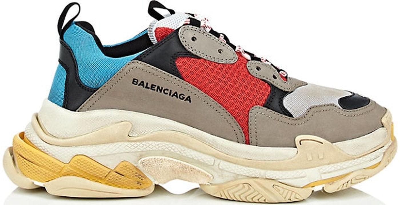 Balenciaga Triple S Taupe Multi - Sneakers