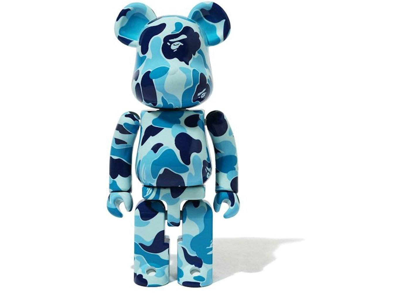 Bearbrick x BAPE Medicom Toy ABC Camo Chogokin 1 Blue