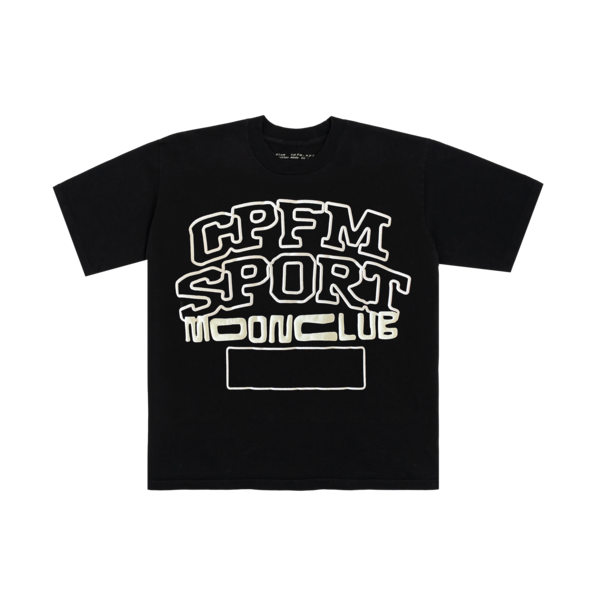 Cactus Plant Flea Market Sport Moonclub T-Shirt Black