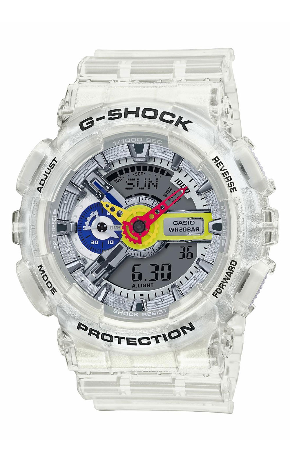 g shock with a suit