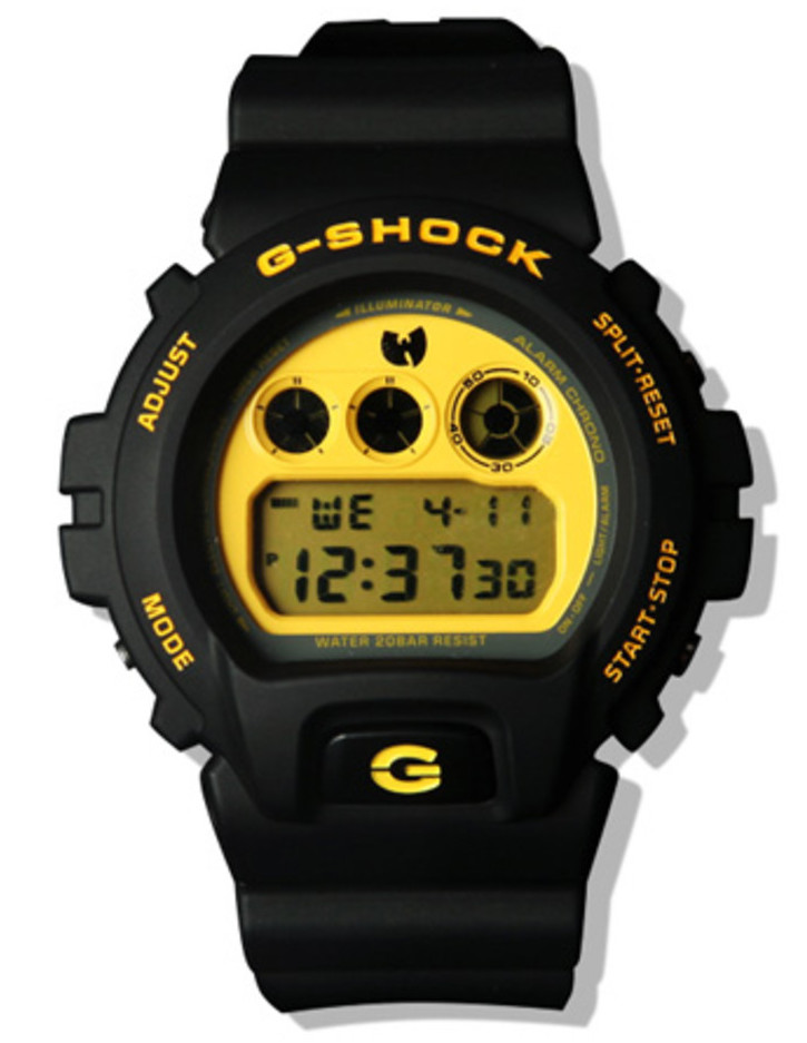 g shock dw 6900 yellow