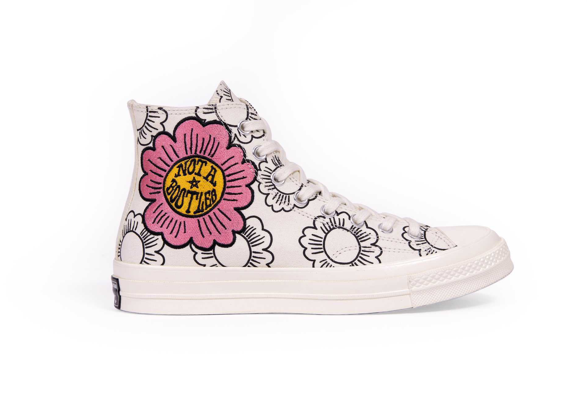 Pre-owned Converse Chuck Taylor All Star 70 Hi Joe Freshgoods This Is Not A Bootleg (f&f) In Egret/pink/black