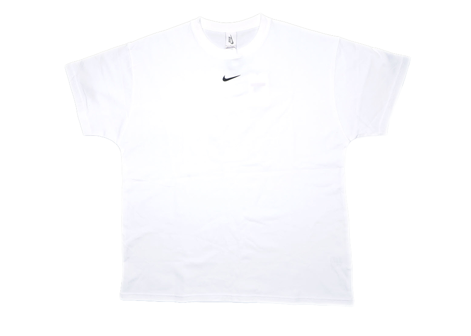 white nike shirt