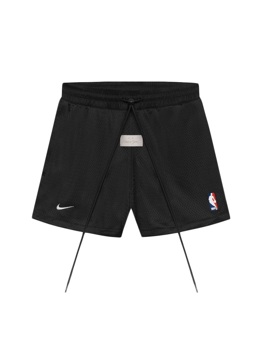 Pre-owned Fear Of God  X Nike Basketball Shorts Off Noir