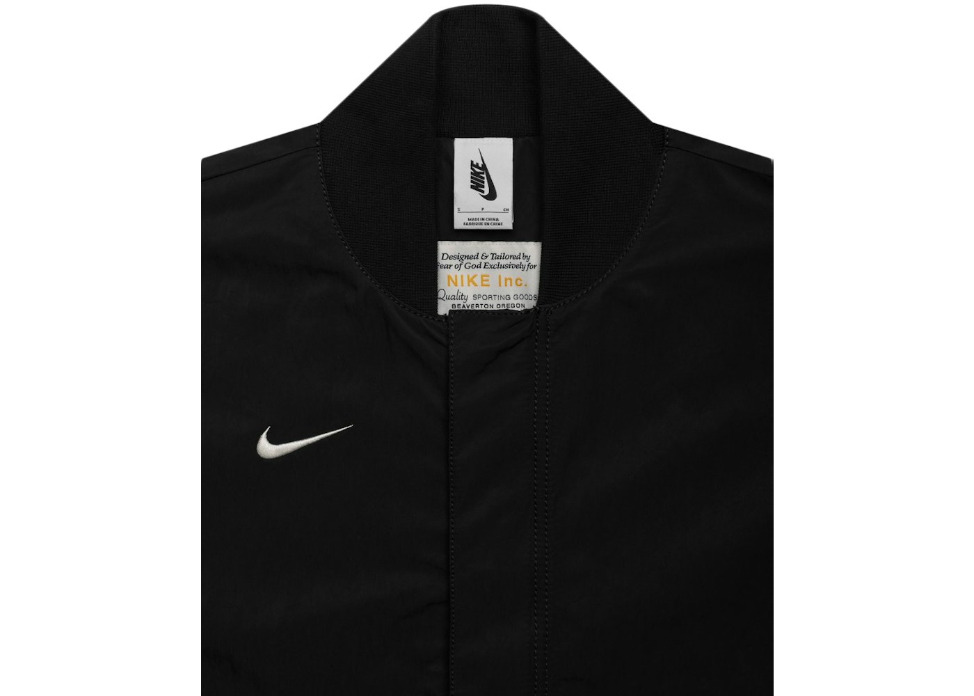 FEAR OF GOD x Nike Warm Up Jacket Off Noir - FW20