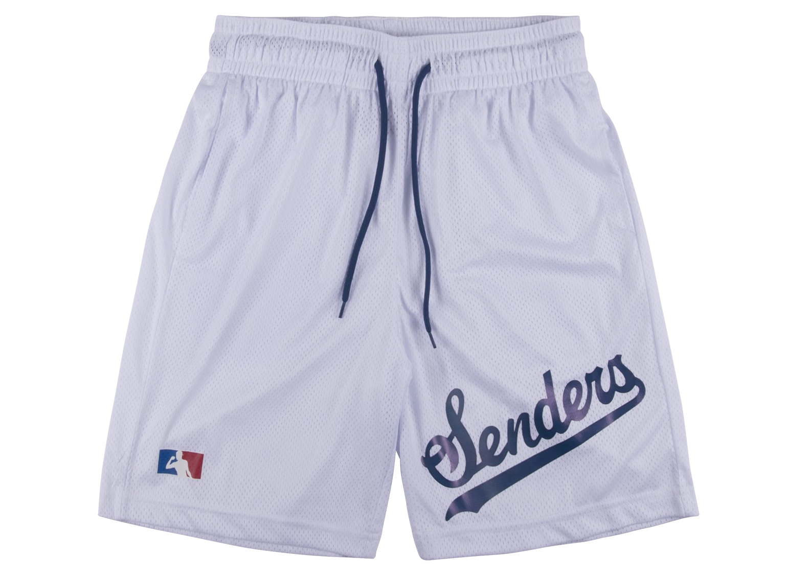Pre-owned Full Send  La Senders Mesh Shorts White