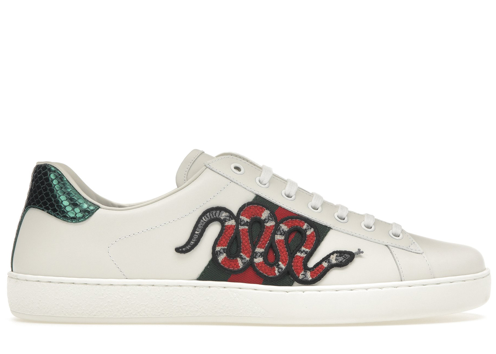 Gucci Ace Embroidered Snake - 456230 