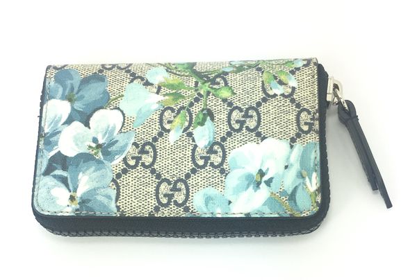 gucci blooms pouch blue