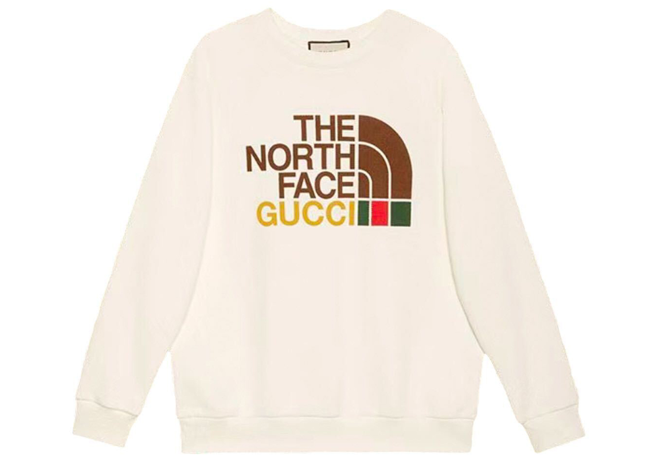 Pre-owned Gucci  X The North Face Cotton Sweater Beige