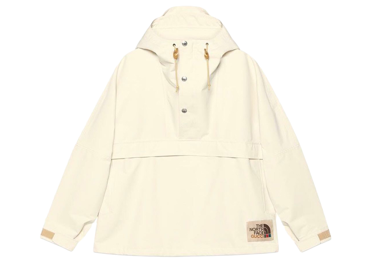 Pre-owned Gucci  X The North Face Light Nylon Wind Jacket Beige