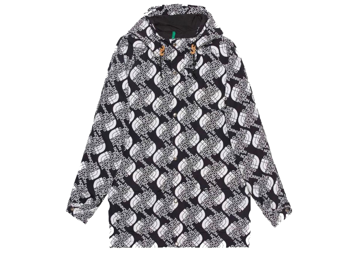 Gucci x The North Face Nylon Mountain Jacket Papaya Orange Size M SAMPLE  RARE