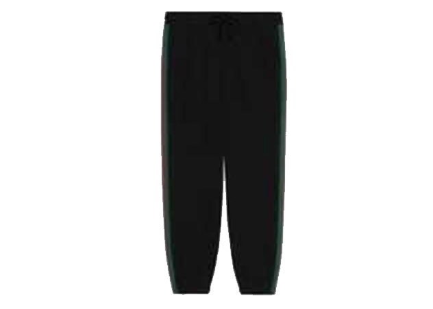 Pre-owned Gucci  X The North Face Web Print Jogging Pant Black