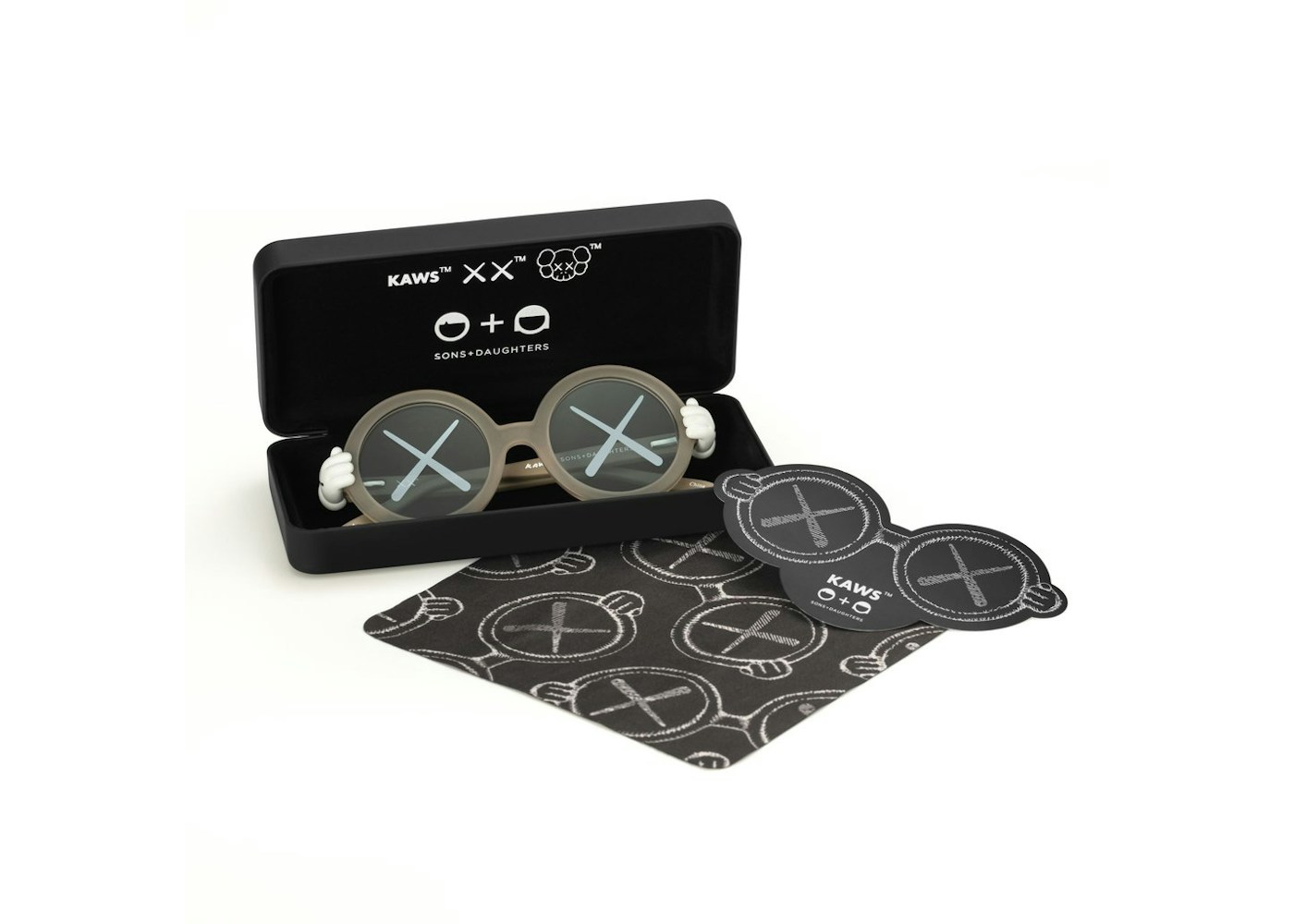 KAWS x SD Sunglasses Grey - FW20