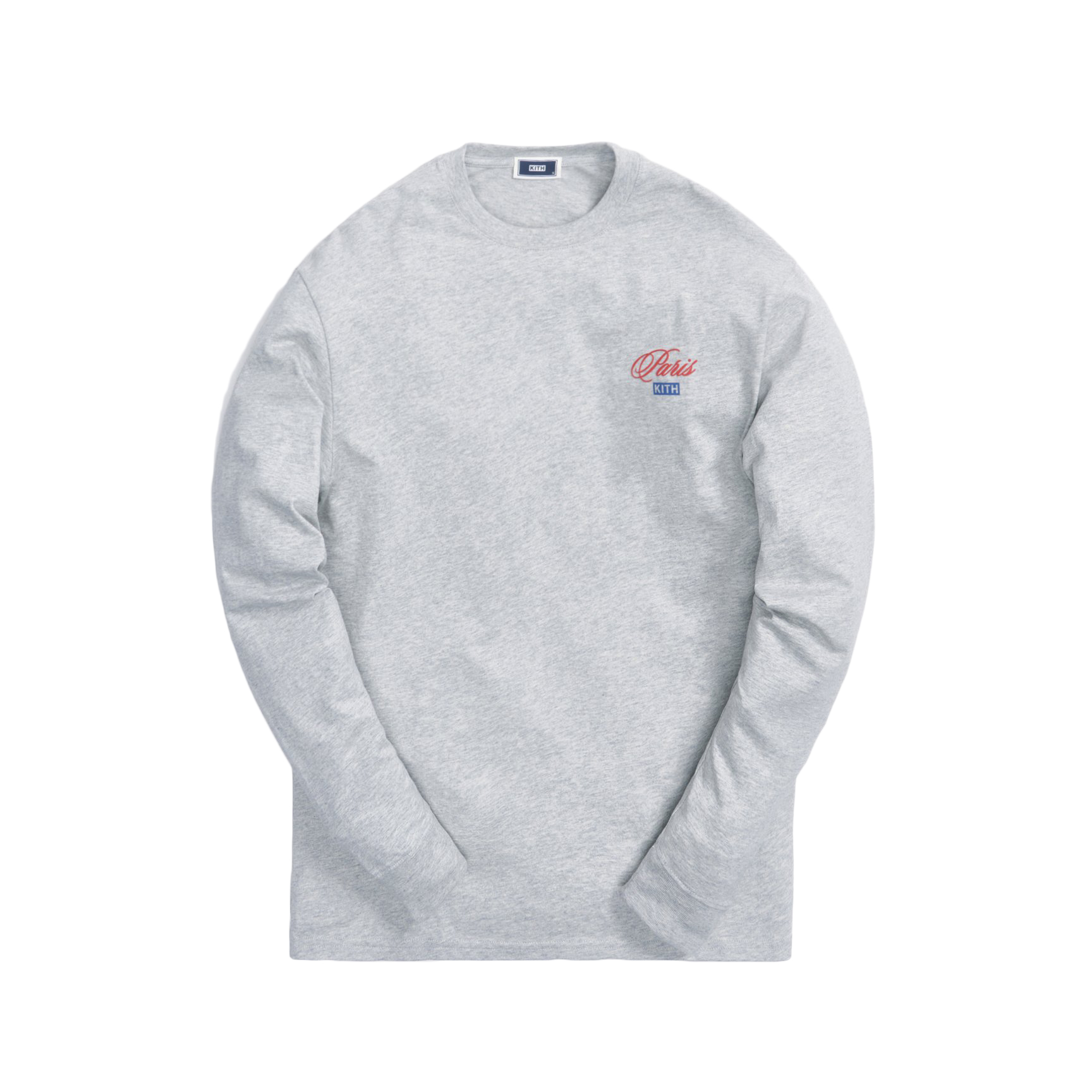 Pre-owned Kith Paris Opening L/s Tee Light Heather Grey | ModeSens