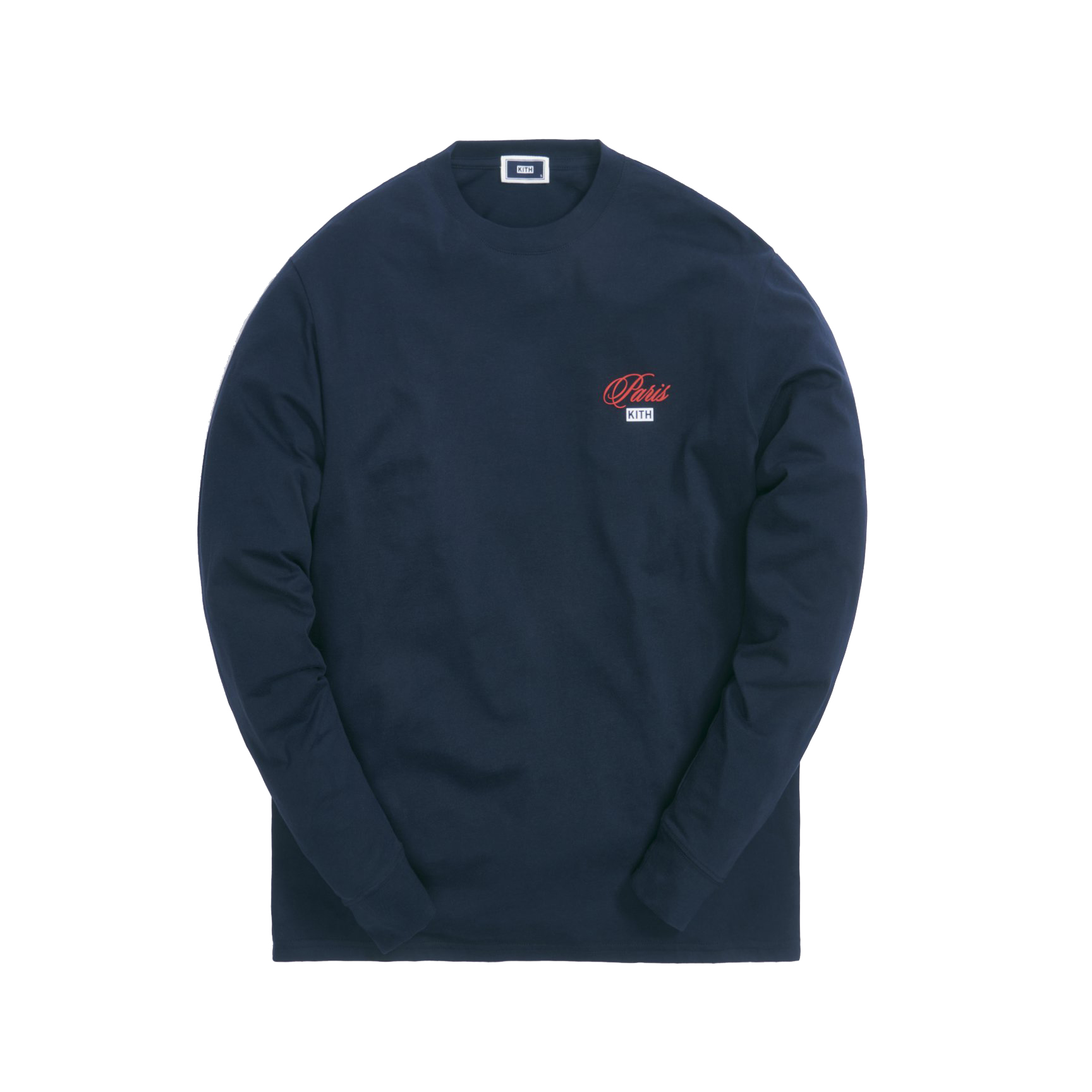 Pre-owned Kith Paris Opening L/s Tee Navy