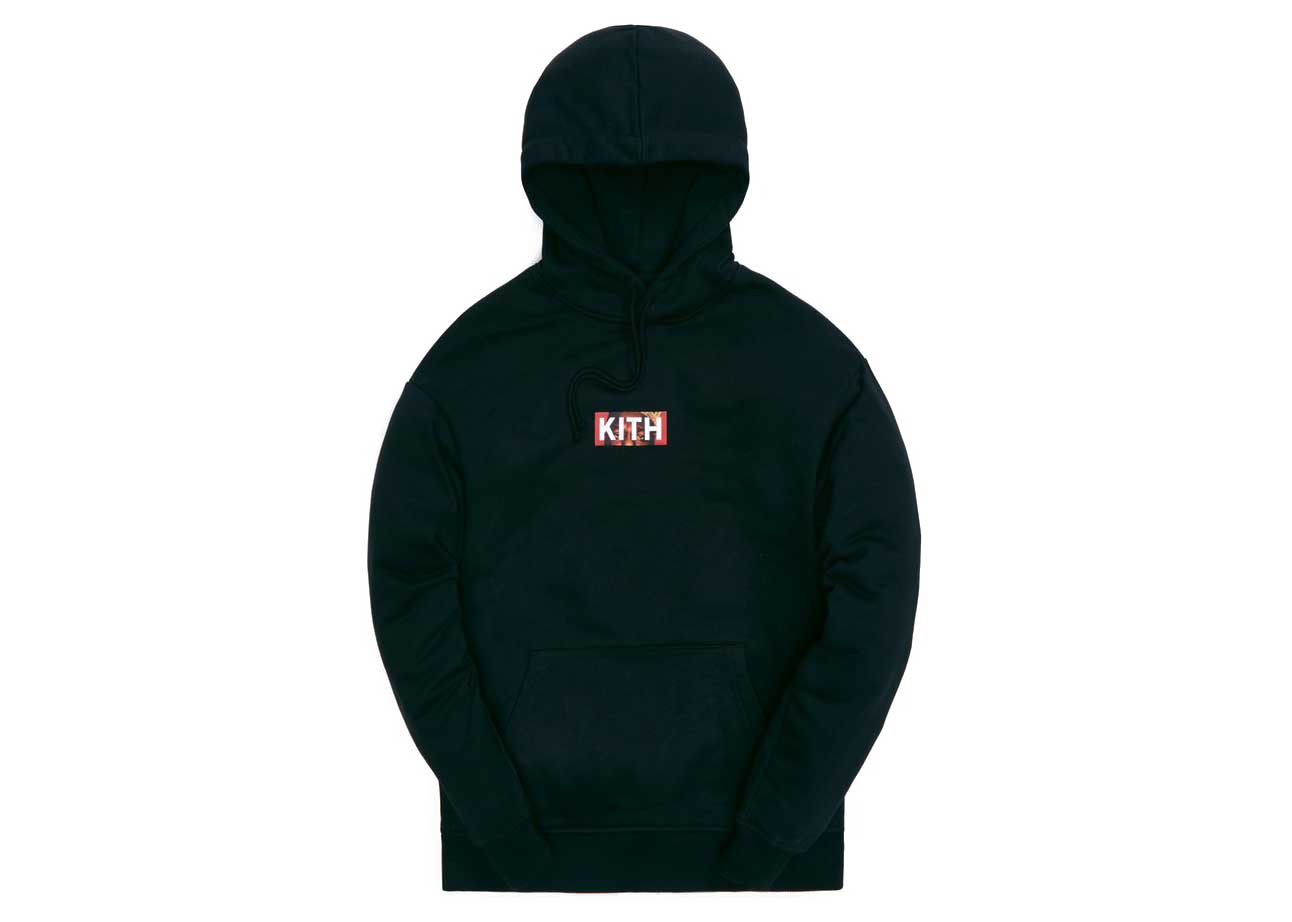 Pre-owned Kith  The Notorious B.i.g Hypnotize Classic Logo Hoodie Black