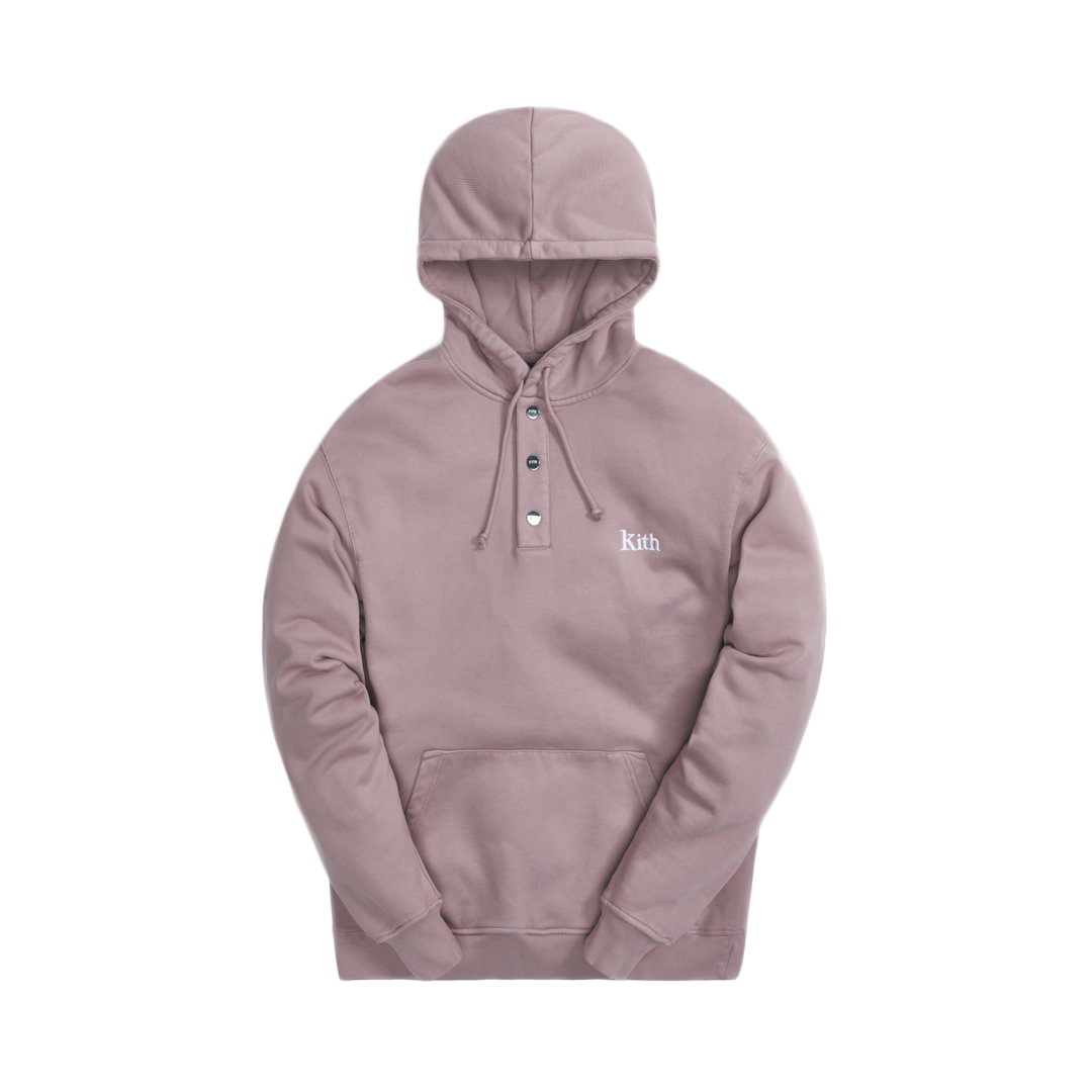 Pre-owned Kith  Williams Iv Hoodie Dusty Mauve