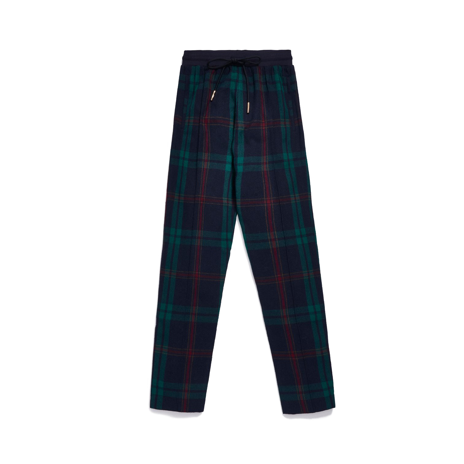 Pre-owned Kith For Bergdorf Goodman Lewis Track Pant Navy/green Plaid