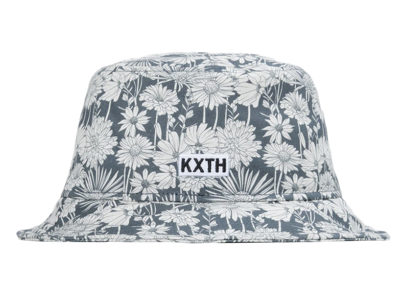 Pre-owned For New Era Aster Floral Bucket Hat Stadium