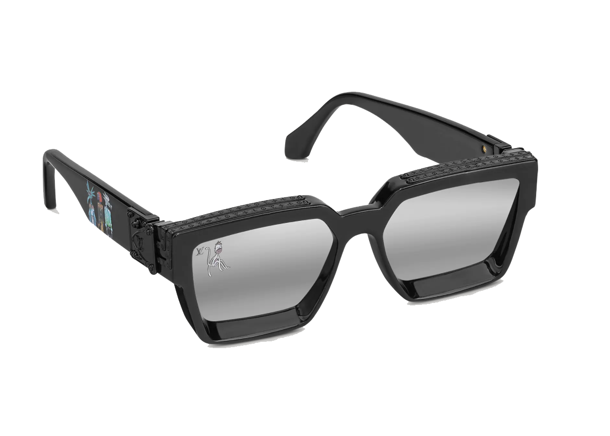 Louis Vuitton 1.1 Millionaire Sunglasses Black for Men
