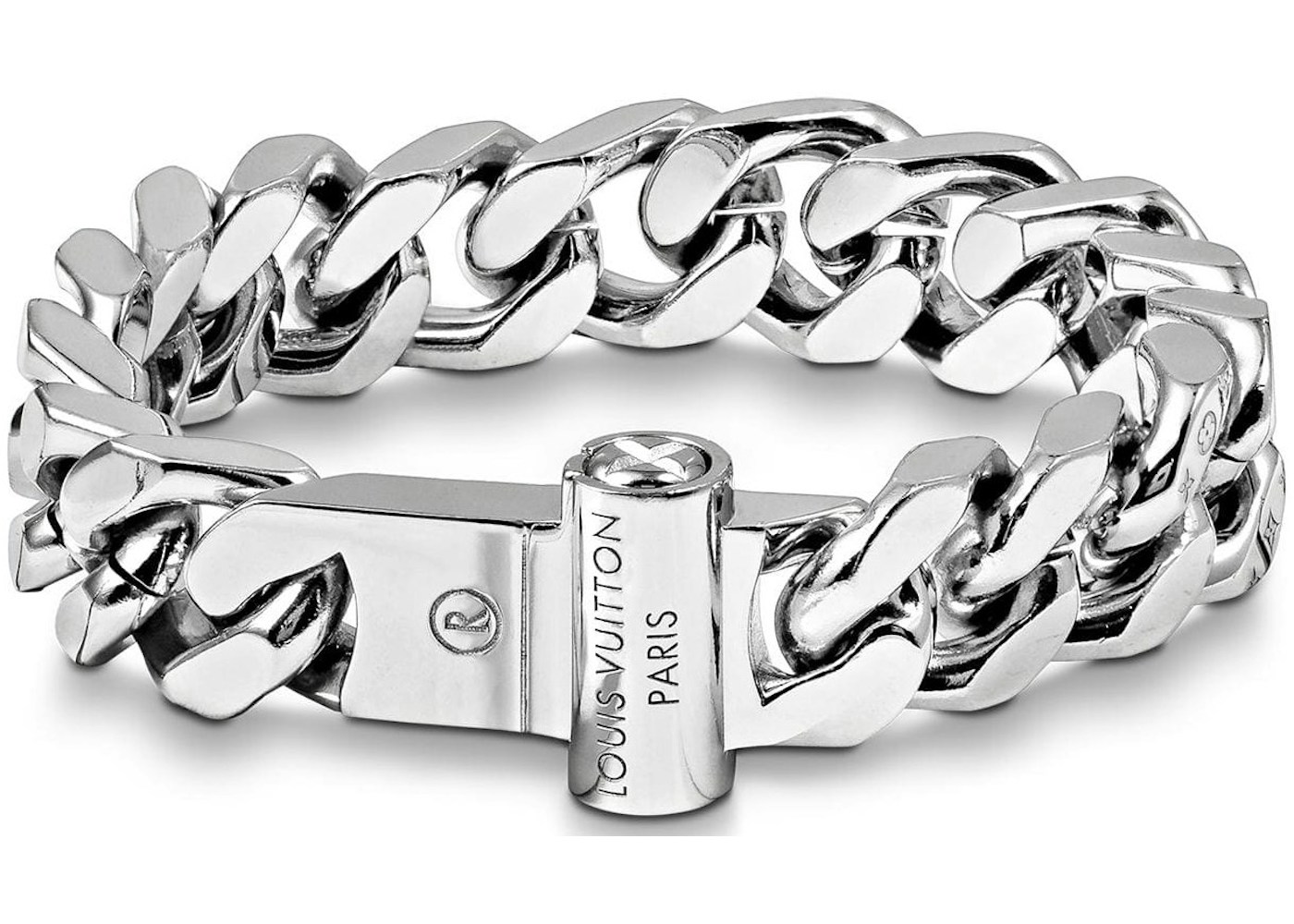 Louis Vuitton Monogram Chain Bracelet - Brass Link, Bracelets - LOU734970