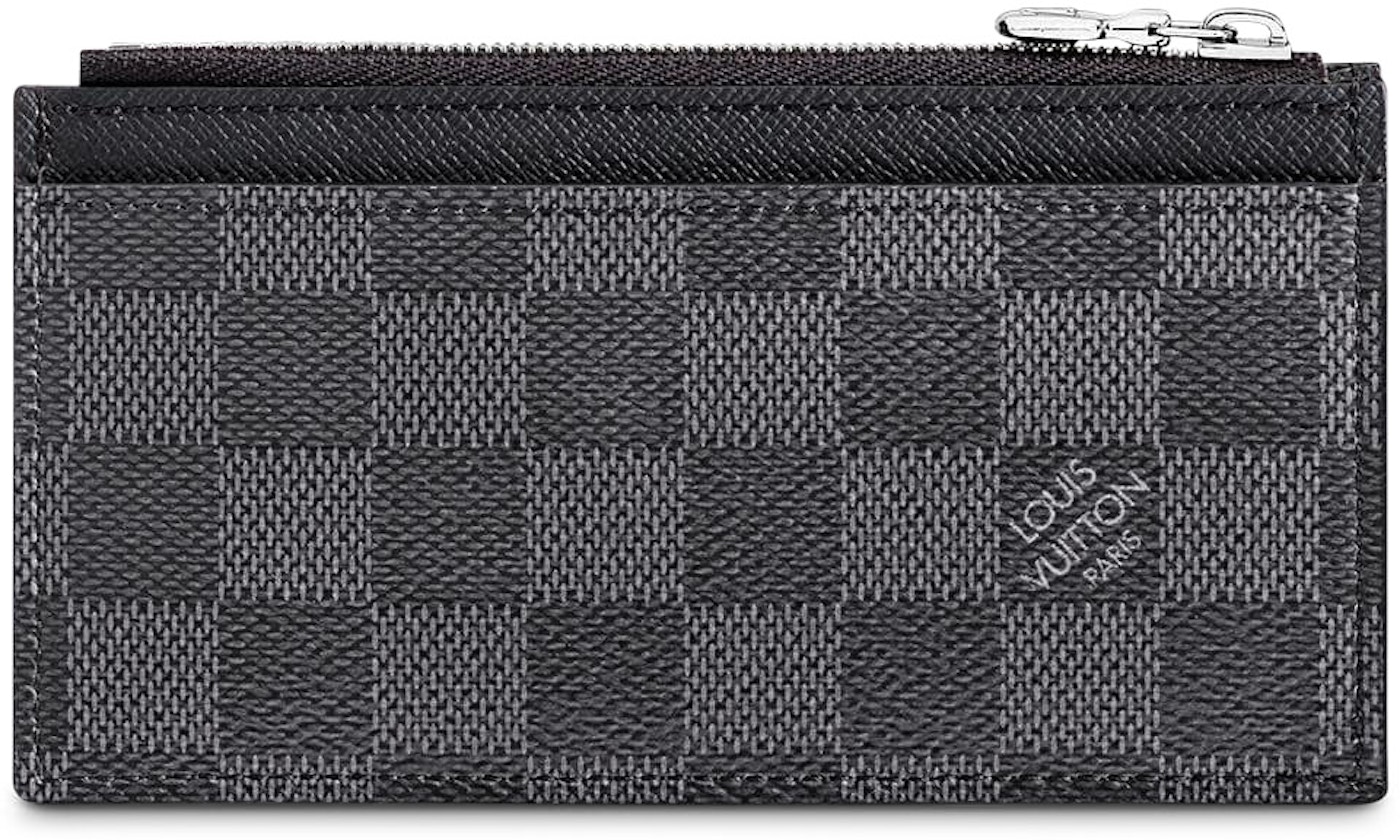 Unboxing and Review Of New Louis Vuitton ID Card Holder Black Damier 