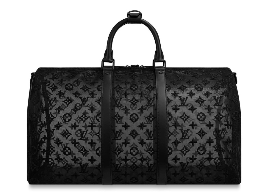 louis vuitton keepall 50 black