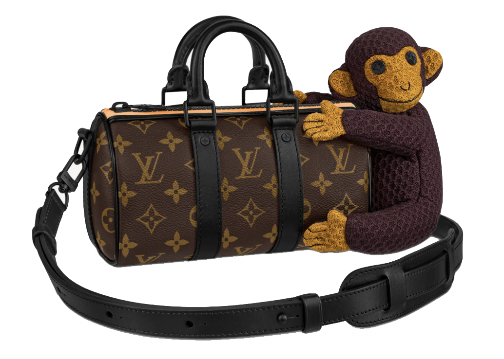 Pre-owned Louis Vuitton Keepall Xs Monkey