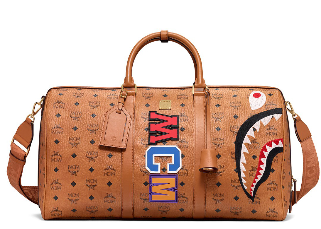 mcm duffle bag sale