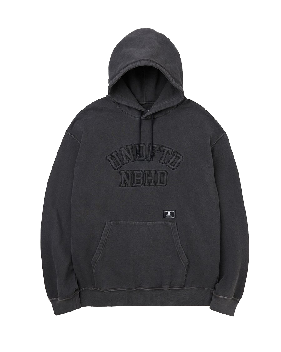 Pre-owned Neighborhood  X Undefeated Hooded Sweatshirt Black