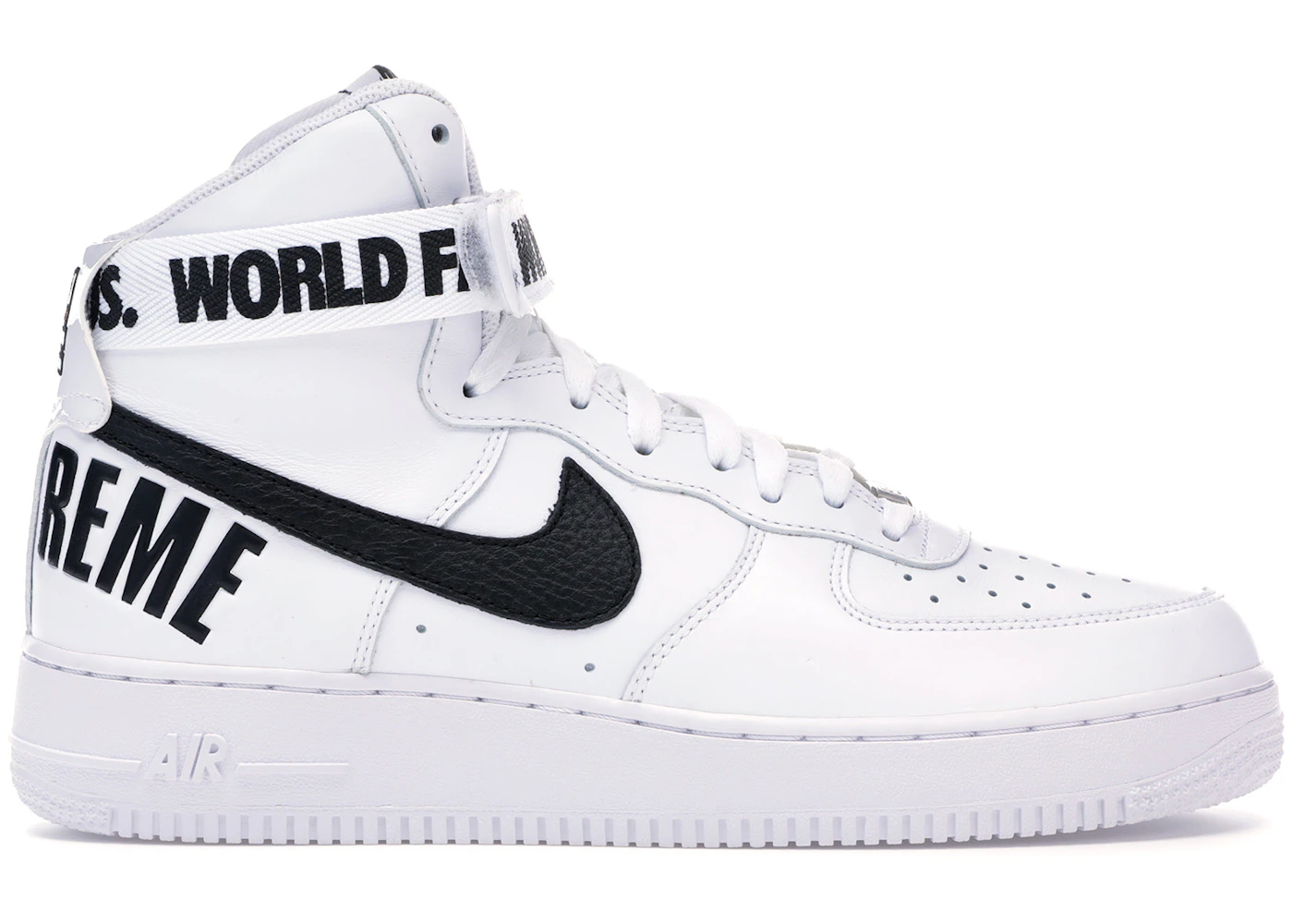 Nike Air Force 1 High Supreme World Famous White 100