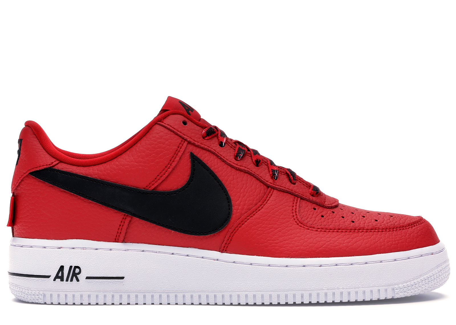 air force 1 low nba team red