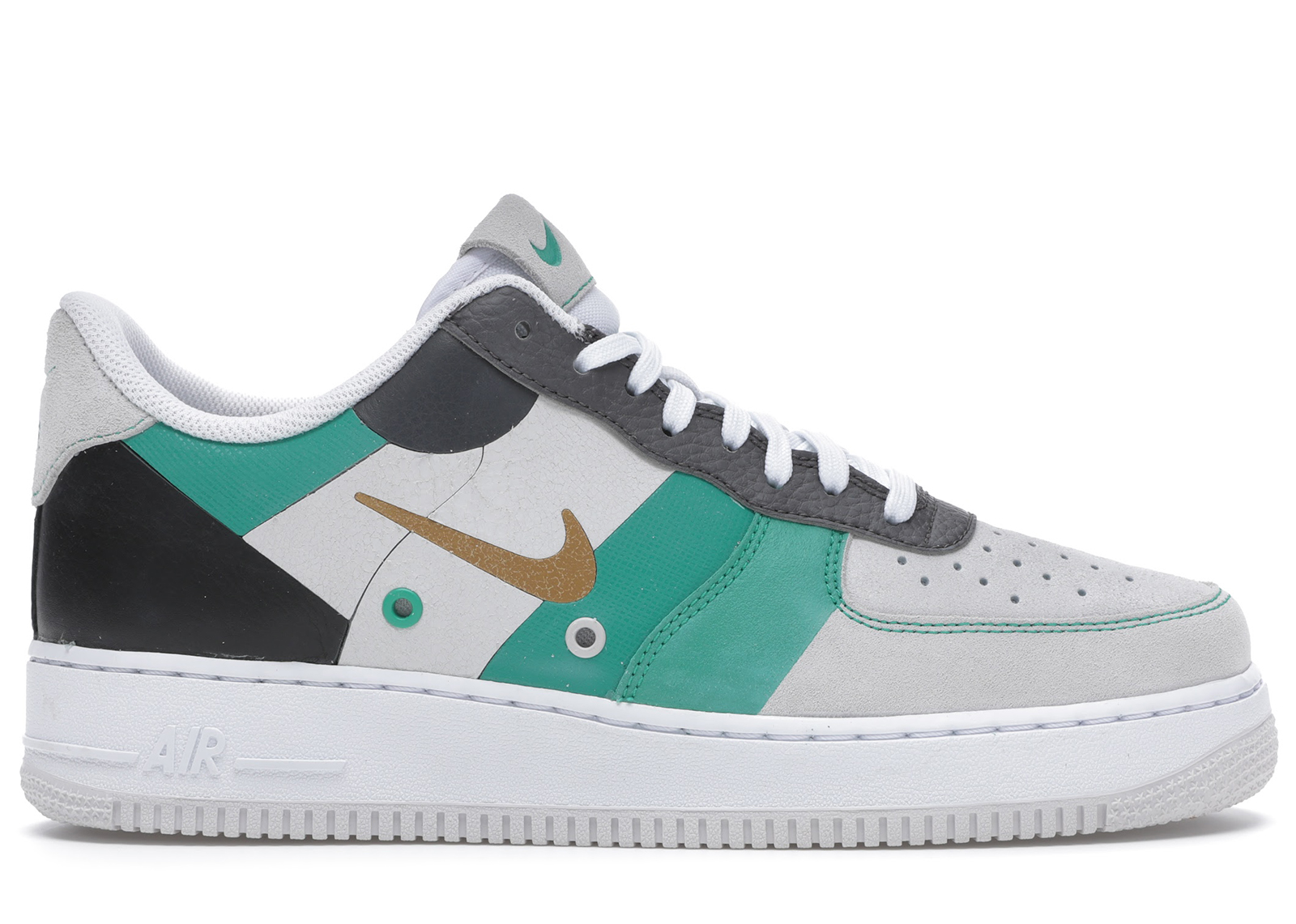 nike air force 1 green low